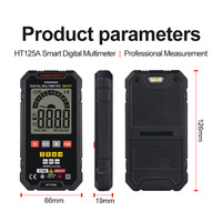 Huabo HT125A HT125B Ultra-Thin Electronic Multimeter New Generation Measuring Instruments