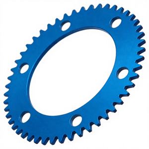 Engrenage externe annulaire usiné CNC de précision personnalisable pour composants de systèmes de transmission mécanique - Product Image 1