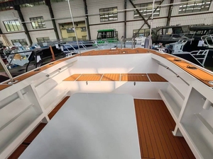8.8m Fábrica Custom Center Console Catamarã Pesca Barco Motor de popa Deep V <span class=keywords><strong>Twin</strong></span> <span class=keywords><strong>Hull</strong></span> Alumínio Cruiser <span class=keywords><strong>Boat</strong></span> para venda - Product Image 3
