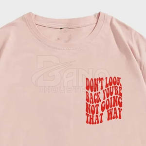 Nueva moda Ropa de hombre Tallas grandes Puff Impresión Camisetas Algodón Estilo casual Puff Impresión Camisetas - Product Image 3