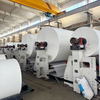 Rollo Jumbo de Pulpa de Bambú/Virgen OEM, Materia Prima para la Conversión de Papel Higiénico, Directo de Fábrica