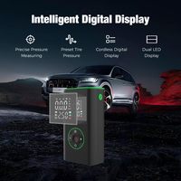 Démarreur de batterie de voiture portable 8000mAh 12V avec compresseur d'air, batterie externe et gonfleur numérique pour pneus de voiture