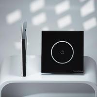 Interrupteur mural tactile intelligent YuHe Group Smart Life 10A 240V en verre trempé, design moderne, 3 voies, IP20