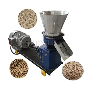 Simple Maintenance Feeds Pelletizer Machine Animal Feed Pellet / Feed Machine For Chicken / Cattle Feed Machine