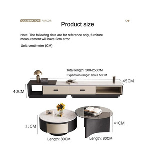 Support de table de télévision bon marché multifonctionnel au design minimaliste avec centre de table bon marché <span class=keywords><strong>Prix</strong></span> de gros Meuble de meuble de télévision de luxe personnalisé - Product Image 6