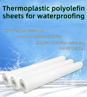 Membrane d'étanchéité auto-adhésive TPO Mingze pour toitures en métal, béton, bois, taille personnalisée, garantie 5 ans