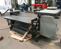 Ligne de production de machines à palettes Équipement auxiliaire de palettes Dismanter Scie à ruban Machine de démontage de palettes Démontage
