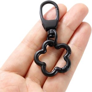 PUTNPC Pcs Metal Spring Clasps Double Opening Keychain <b>Clip</b> Hardware Accessories For Handbag DIY Bags Key And Craft Making Matte - Product Image 1