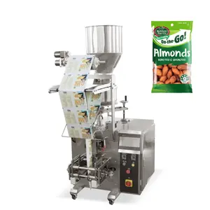Máquina automática de embalaje de nueces de anacardo, 200g, 500g, sellado de bolsas de cacahuete, almendra
