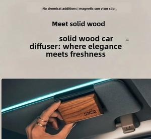 Diffuseur de parfum longue durée pour voiture avec clip, senteurs Vanille et Pin, pour aérateur de voiture, éliminateur d'odeurs automobile, décoration intérieure G26-79 - Product Image 3