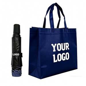 Personalized Umbrella with Custom Logo Printing Wholesale Promotional Gift Business Personalized 3 <b>Folding</b> Umbrella - Product Image 1