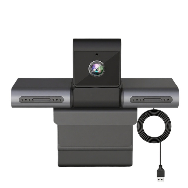 12MP AI Voice Interaction Array Microphone for Teaching Video Conferencing USB Camera