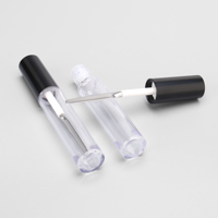 OMI 9ML Contenants ronds vides pour brillant à lèvres avec nouveau logo personnalisé, grand applicateur, tube de brillant à lèvres recyclable, emballage cosmétique
