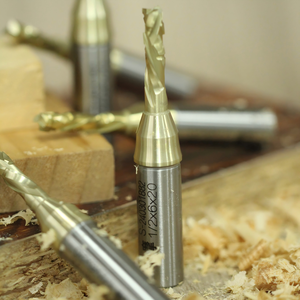 Fresa espiral <span class=keywords><strong>de</strong></span> carburo <span class=keywords><strong>de</strong></span> tungsteno <span class=keywords><strong>de</strong></span> 3 filos CNC para carpintería y muebles <span class=keywords><strong>de</strong></span> panel, disponible ODM/OEM - Product Image 3