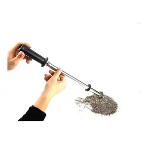 Elevador de virutas magnético, atractor de colector de virutas, bastón de recuperación magnético con herramienta de recogida de liberación para limpiador de chatarra de hierro - Product Image 6