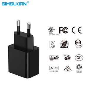 SK12G US Plug Power Supply <strong>Adapter</strong> FCC Approved 5W USB <strong>Charger</strong> LED Light 5V1A 12V0.1A DC Output PC Material Plug-In Connection - Product Image 4