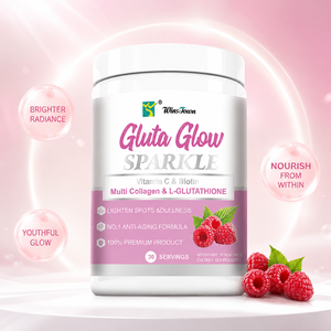<span class=keywords><strong>Integratore</strong></span> Personalizzato di Alta Qualità Winstown Glow per lo Sbiancamento della Pelle, Polvere di Collagene, Vitamina C e <span class=keywords><strong>Multivitaminico</strong></span> per Capelli e Unghie, Gluta Glow - Product Image 2