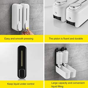 Automatic Rechargeable Electric Foam <b>Soap</b> Dispenser Wall Mount Auto Sensor Smart Touchless <b>Soap</b> Dispenser for Kitchen Bathroom - Product Image 2