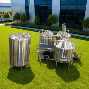 Edelstahl 500L 1000L 2000L <span class=keywords><strong>Brite</strong></span> Bier-Lagertanks mit Druckbehälter PLC-Pumpenmotor - Product Image 4