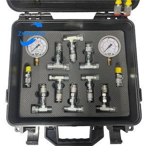 CJSHPSS Pièces de machines de construction très vendues, boîte à outils universelle pour instruments de pression hydraulique d'excavatrice, 3, 4, 5 pressions - Product Image 2