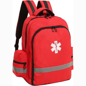 Mochila de primeros auxilios de muestra gratis, bolsa vacía de primeros auxilios para traumatismos, bolsa médica para traumatismos, paramédico de viaje de seguridad para medicamentos - Product Image 1