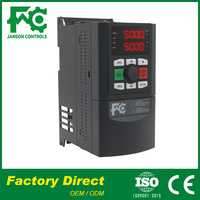 Variateur de fréquence triphasé 380V 0,4~450kW pour moteur à induction PMSM, certifié ISO CE, garantie 2 ans