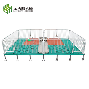 Tùy chỉnh mạ kẽm gieo đẻ giường lợn nuôi Vườn Ươm bút lợn lồng thai sản lợn lợn đẻ chuồng cho lợn - Product Image 6