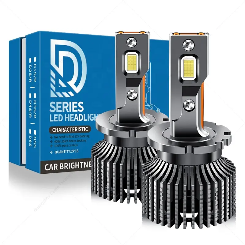 Diskon besar pabrik Seri D sistem pencahayaan otomatis D1S D2S lampu mobil LED D3S D4S Aksesori Mobil kit lampu depan hid lampu depan led