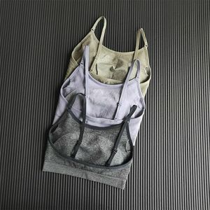 Traje de Yoga sin costuras para mujer, Top corto + Leggings, sujetador, pantalones, conjunto deportivo, trajes de gimnasio, 2 uds. - Product Image 1