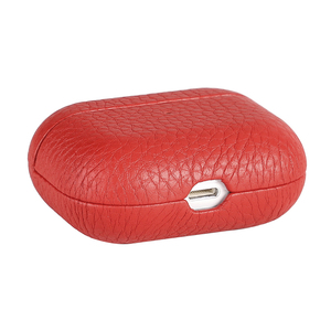 Nouvel étui de luxe antichoc en cuir pleine fleur grainé pour écouteurs <span class=keywords><strong>Pro</strong></span>, disponible en plusieurs couleurs avec logo personnalisé - Product Image 4