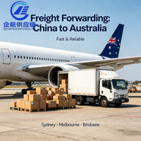 Transitaires aériens et maritimes DDP DDU, expédition à double dédouanement de Chine vers l'Australie