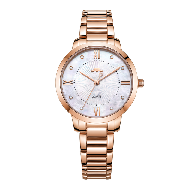 Beijing Star River Rose Gold Quartz Watch 32.5mm Stainless Stainless Steel Lady Watch Minimalist Woman Fashion Elegant Luxury