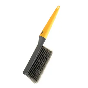 Soft bristled plastic sofa bed dust removal brush, multifunctional household cleaning tool, long handle bed sweeping brush