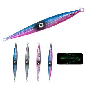 Langsamer Ton Jigging Köder 40g-400g 12cm-25cm Metall-Jigkopf für Meeresangeln und Süßwasserangeln Köder-Jig