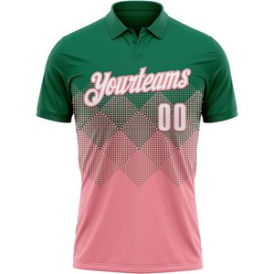 Camiseta Polo de Golf Personalizada con Sublimación, Secado Rápido, Unisex, Manga Corta, para Equipos de Bolos y Billar - Product Image 1