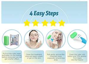 Rol es plastik ESARORA untuk perawatan kulit mengurangi Wajah & mata bengkak nyeri migrain & cedera kecil - Product Image 6