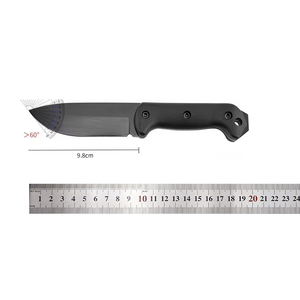 Cuchillo de Caza Industrial Personalizado con Soporte OEM, Hoja de Acero Inoxidable, Grado Industrial G10, Uso Táctico para Campamento, GACI - Product Image 2