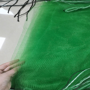 ถุงตาข่ายเชือกรูดสีเขียว PE เปิดสองด้านสำหรับจัดเก็บผลิตภัณฑ์ปาล์มวันที่จากประเภทบรรจุภัณฑ์และการพิมพ์ - Product Image 3