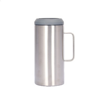 Grande bouteille isotherme en acier inoxydable de 40 oz, refroidisseur de bière, mug, canette, porte-bouteille isolé sous vide, garde-bière