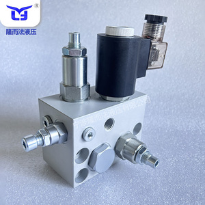 Ensemble de vanne solénoïde hydraulique Lyon 4 voies 1/2 pouce 315 bars 100 L/min pour machines hydrauliques - Product Image 1