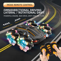 Snelle dubbelzijdige RC-stuntauto, extreme drift race, horizontaal licht, oplaadbaar, speelgoed voor op de weg