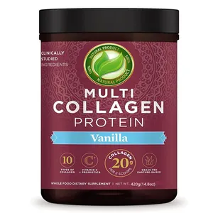 High Multi Collagen Protein Instant Coffee Shake Chocolate flavor Private label