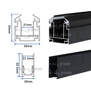 Nhà cung cấp chất lượng cao từ gắn theo dõi nhôm từ theo dõi Đèn hồ sơ khách văn phòng căng Trần theo dõi hệ thống - Product Image 5