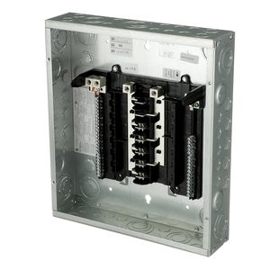 Centro de Carga Interior ABB TLM1212CCUGK, Panel Principal de 125A, 120/240 VCA, 24 Circuitos, Caja de Distribución Metálica - Product Image 3