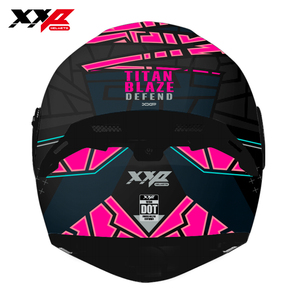 Casco de Motocicleta XXP HELMETS Nuevo TITAN BLAZE ABS con Cierre de Liberación Rápida para Todas las Estaciones, Certificado DOT/ECE/CCC, Modelo ATOM SV - Product Image 3