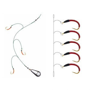 Hegene sabiki Fly trout bluegill Perch powan whitefish ICE ICE Fishing Lure-EPOXY Nymph midge Buzzer pupae River แม่น้ำทะเลสาบ - Product Image 6