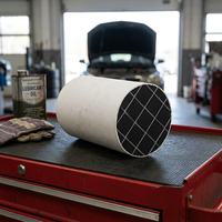 Nouveau convertisseur catalytique à trois voies, support ternaire en carbure de silicium, céramique alvéolée, filtre à particules diesel haute performance pour