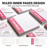 Agendas para Personalizar, Cuadernos Planificadores con Encuadernación Térmica y Cubierta de Papel para Uso Promocional, Cuadernos Personalizados