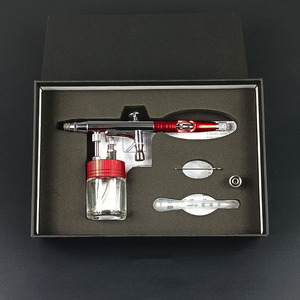 Aérographe double action 7,0 cc à alimentation par gravité, pistolet de pulvérisation réglable pour la peinture artistique - Product Image 4