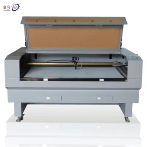 เครื่องตัดและแกะสลักด้วยเลเซอร์ <span class=keywords><strong>CO2</strong></span> รุ่นใหม่ 1610 1390 หัวคู่ 150W ระบบระบายความร้อนด้วยน้ำ สำหรับงานตัดเย็บเสื้อผ้า - Product Image 4